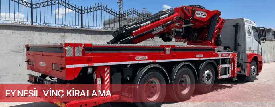 Eynesil İlçemi Vinç Kiralama